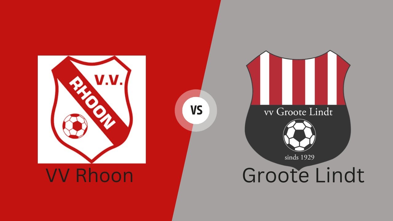 VV Rhoon - Groote Lindt Samenvatting