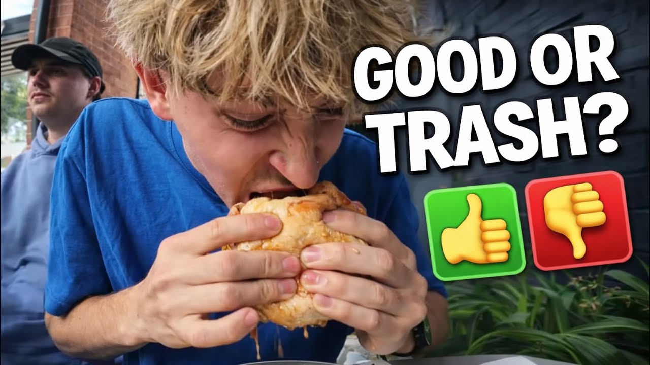 Friday Night With The Boys | Burger Review, Footy & Pool