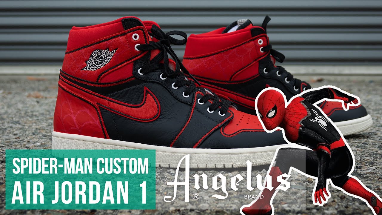How to Customize Air Jordan 1 Phantom | Spider-Man: Far From Home