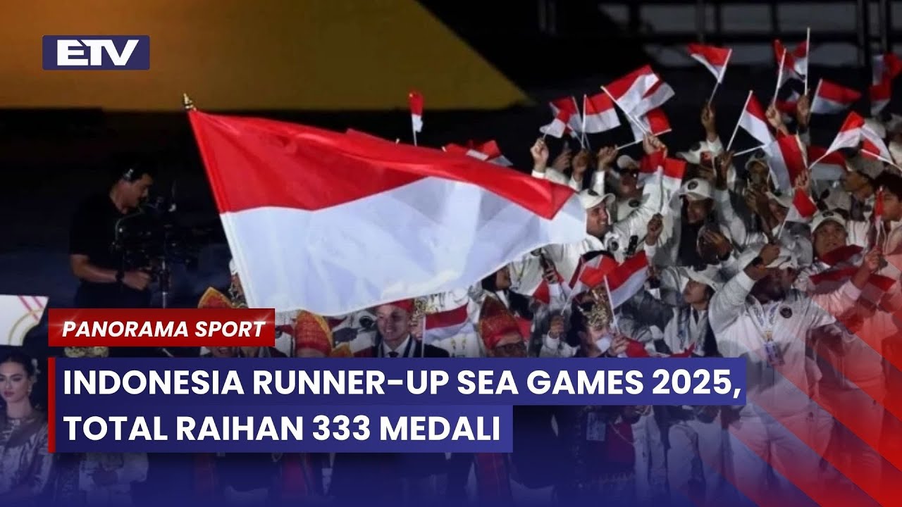 Indonesia Runner-Up SEA Games 2025, Total Raihan 333 Medali