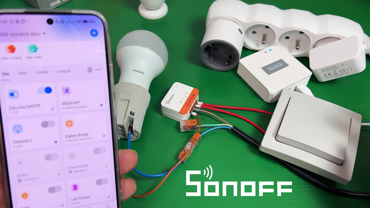 Nejlepší chytrý spínač jen na fázi? Recenze Sonoff ZBMINIL2 - levný, malý, pod vypínač