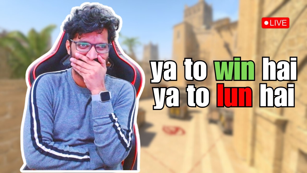 [HORIZONTAL] Ya To Win Hai Ya To Lunn Hai 💀 | Solo Queue Premier (CS2)