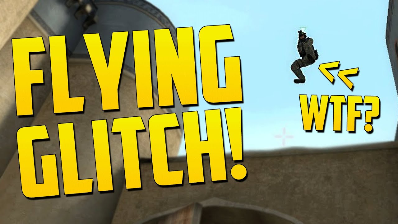 FLYING AROUND THE MAP! - CS GO Funny Moments in Competitive