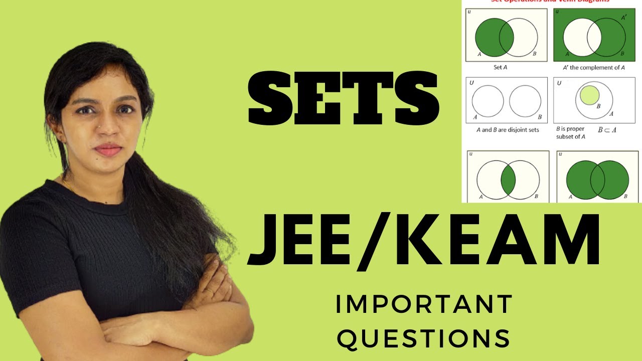 SETS/JEE KEAM IMPORTANT QUESTIONS