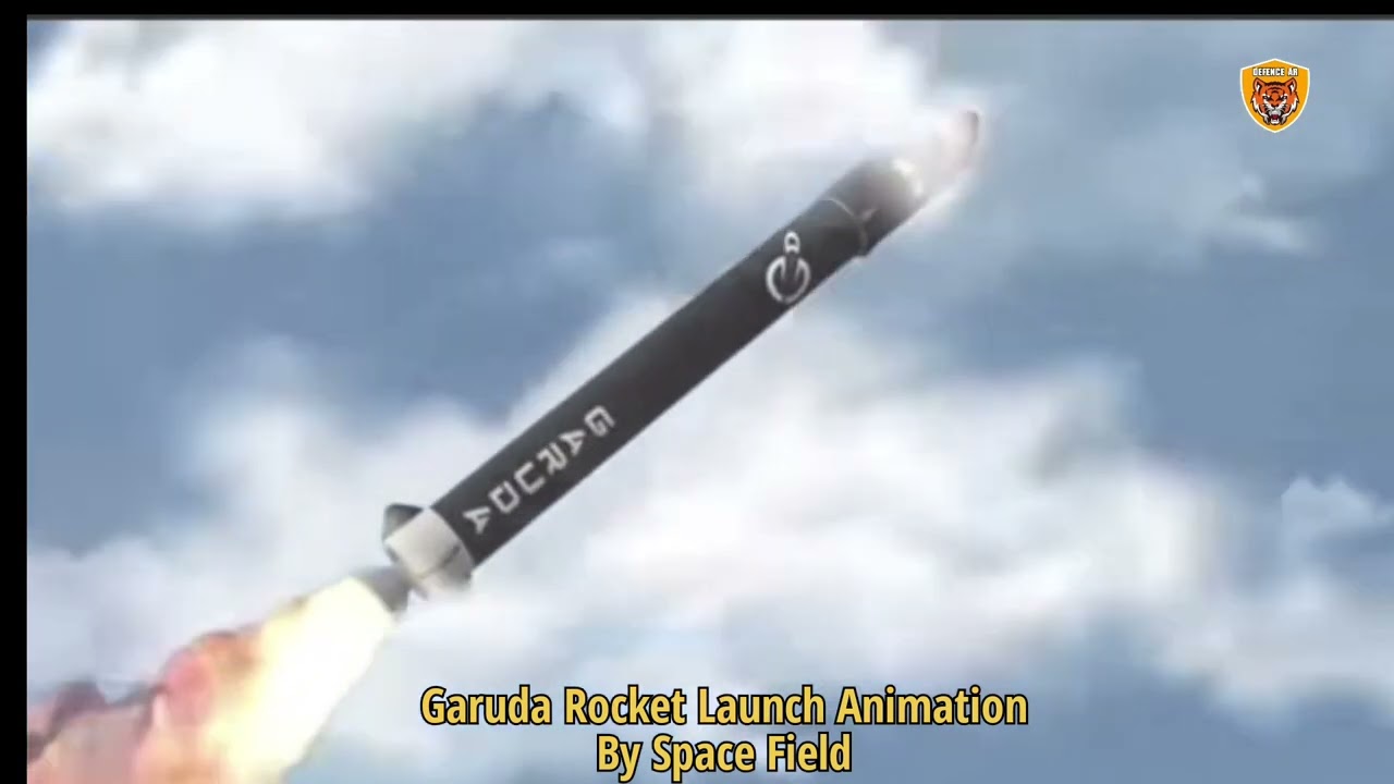 Garuda Rocket Launch Animation by Space Field. Garuda Satellite Launch Animation.