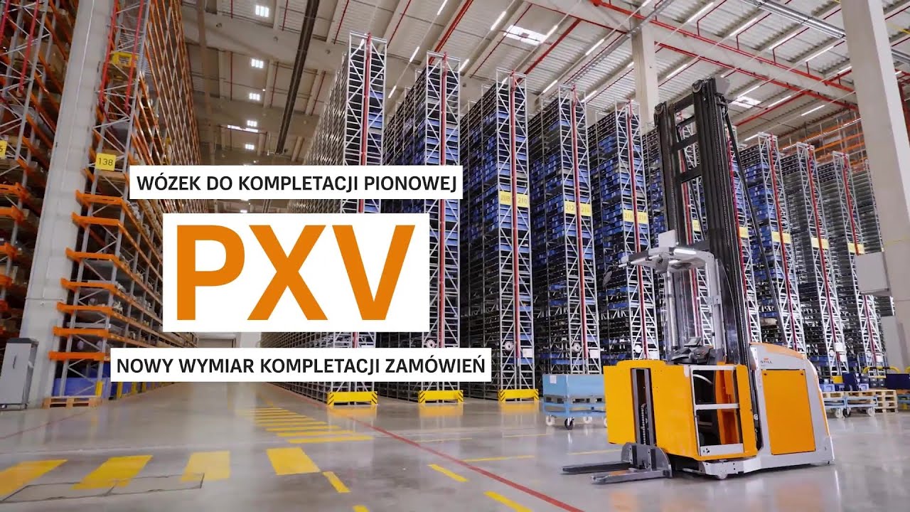 Wózek do kompletacji pionowej PXV - nowy wymiar kompletacji zamówień