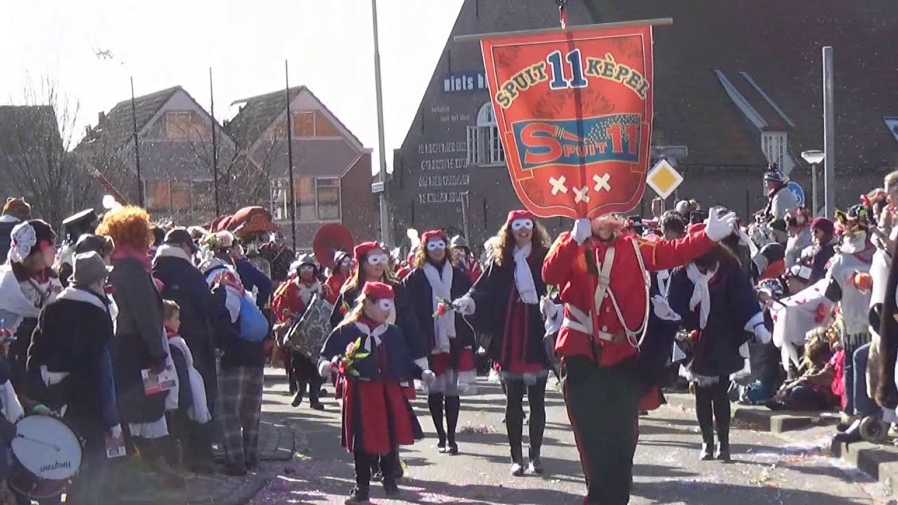 Offiesjeel Gedeelte: Spuit 11! - 13-02-2018 - Optocht Krabbegat