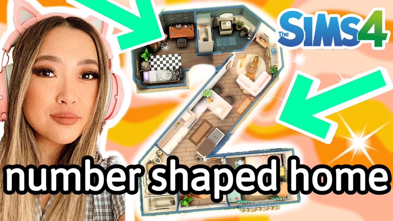 Строим дом по цифрам, и мне приходится всё расставлять ДВАЖДЫ! Sims 4: Задача на постройку по цифрам
