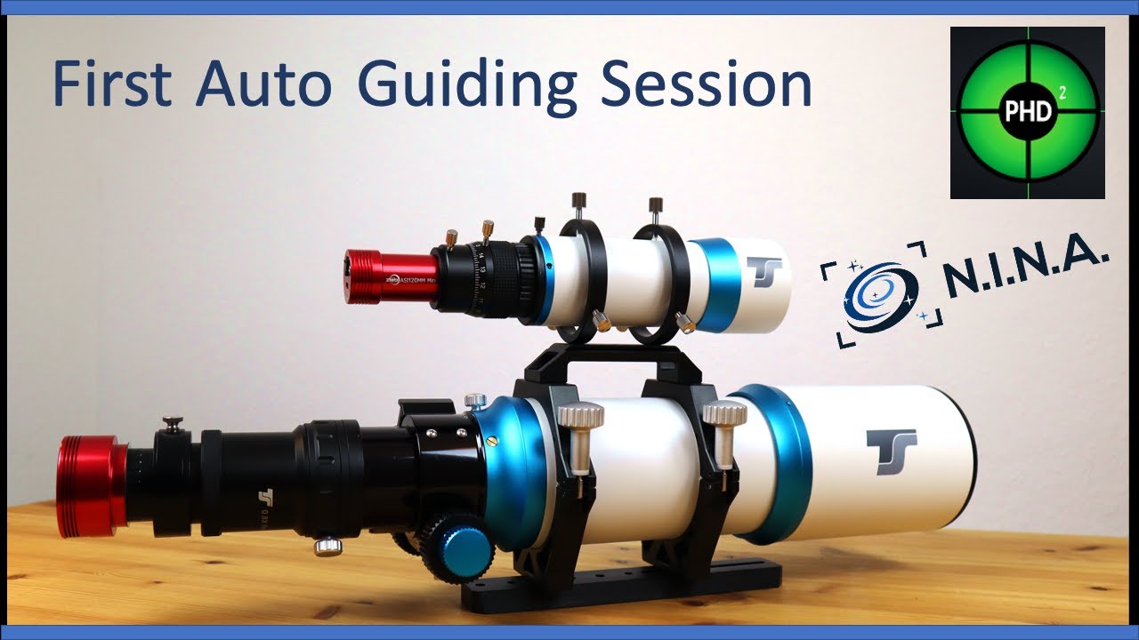 My First PHD2 Auto Guiding Session in N.I.N.A. - Beginner Guide