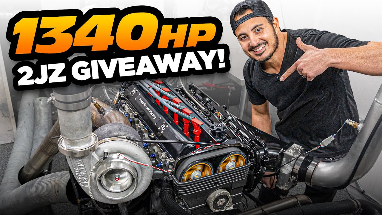 DART 2JZ SCREAMS to 1340HP! (The Ultimate Engine GIVEAWAY)