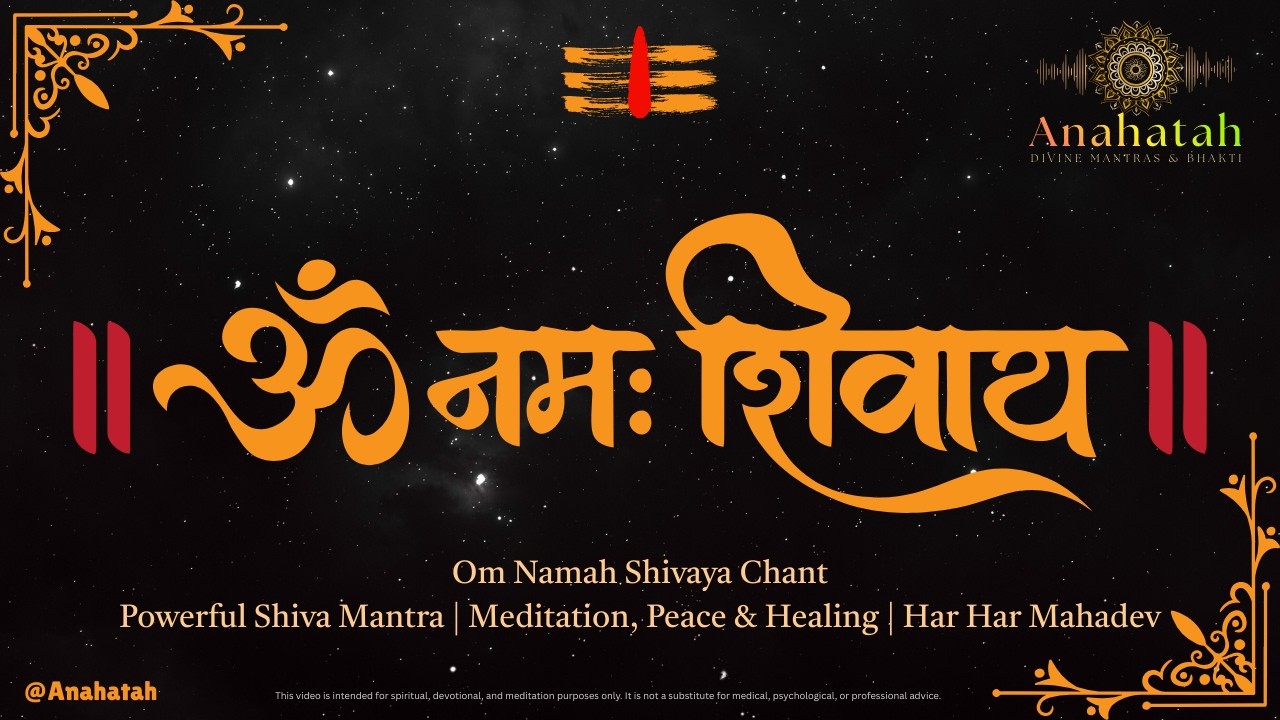 Om Namah Shivaya – 3 Minute Traditional Temple Style Shiva Mantra