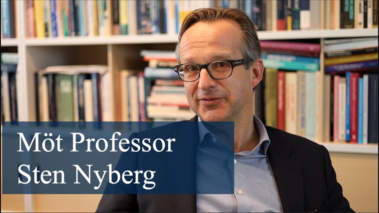 Möt Professor Sten Nyberg, prefekt på Nationalekonomiska institutionen, Stockholms universitet.