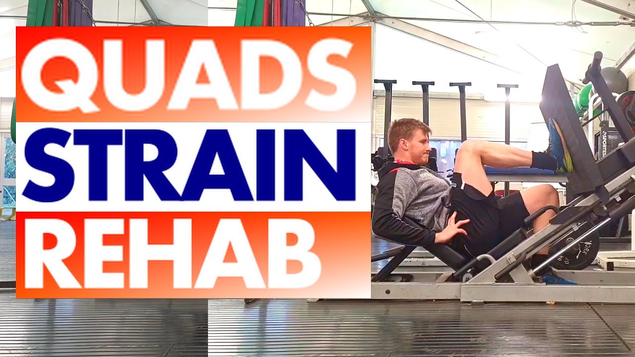 Quads Strain Rehab [ Axe Physio ]
