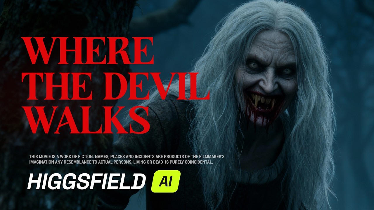Where The Devil Walks | AI Horror Movie Trailer | ‪@HiggsfieldAI