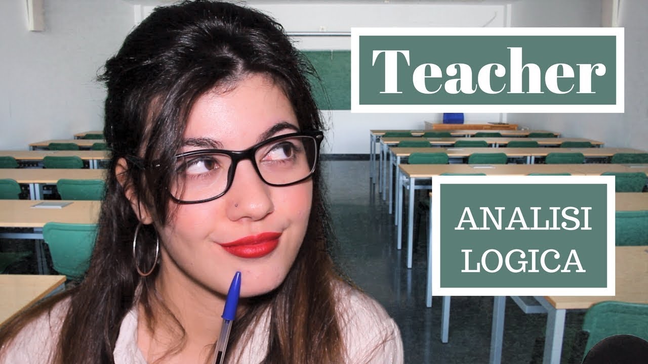 Asmr ROLEPLAY | TEACHER, Insegnante di italiano ti spiega l'analisi logica - Whispering (ita)