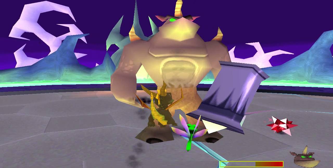 Spyro 3 Spike Battle (Second Boss)