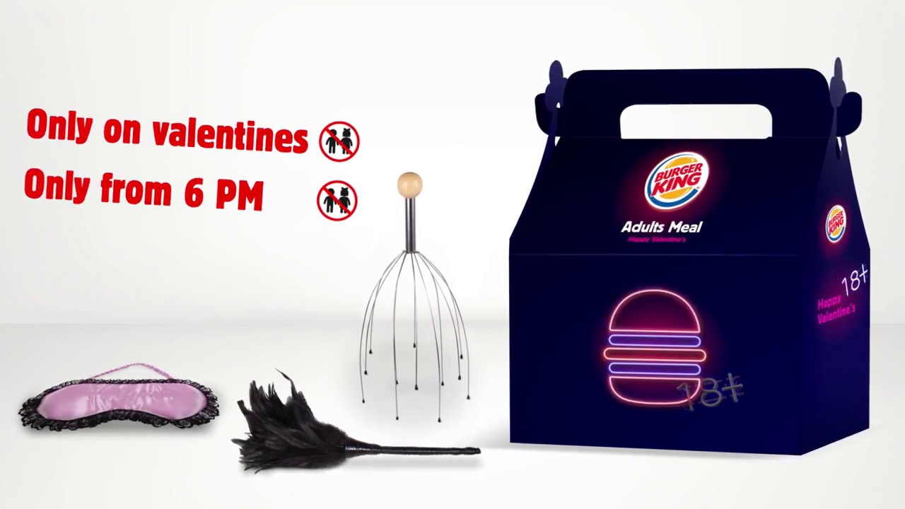 Burger King offers adults-only Valentine's Day meal