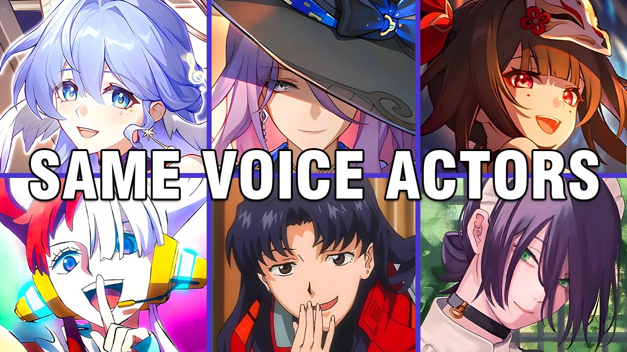 Honkai Star Rail All Penacony Characters Japanese Dub Voice Actors Seiyuu Same Anime Characters