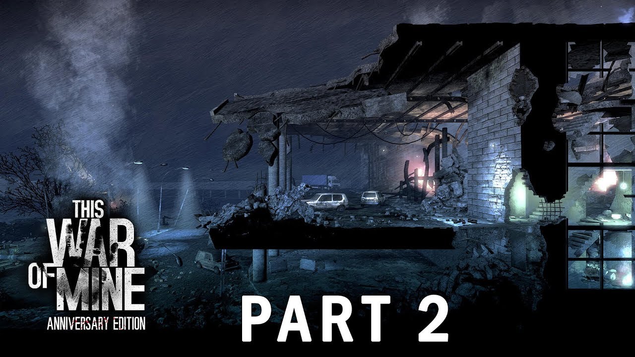 Looted Gas Station | This War of Mine: Anniversary Edition Gameplay - Part 2 (Mobile)