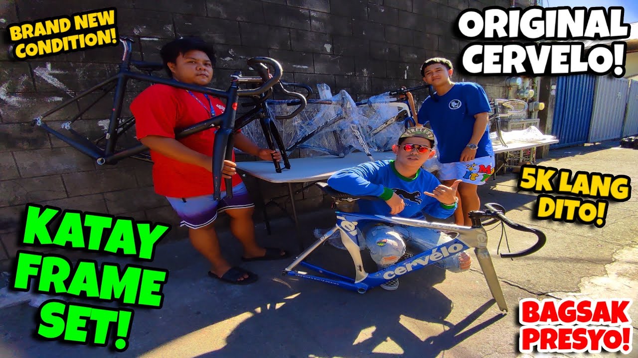 ITO YUNG MGA FRAME SET NA GALING SA MGA PANGMALAKASANG HIGH END BRANDED IMPORTED ROAD BIKES!