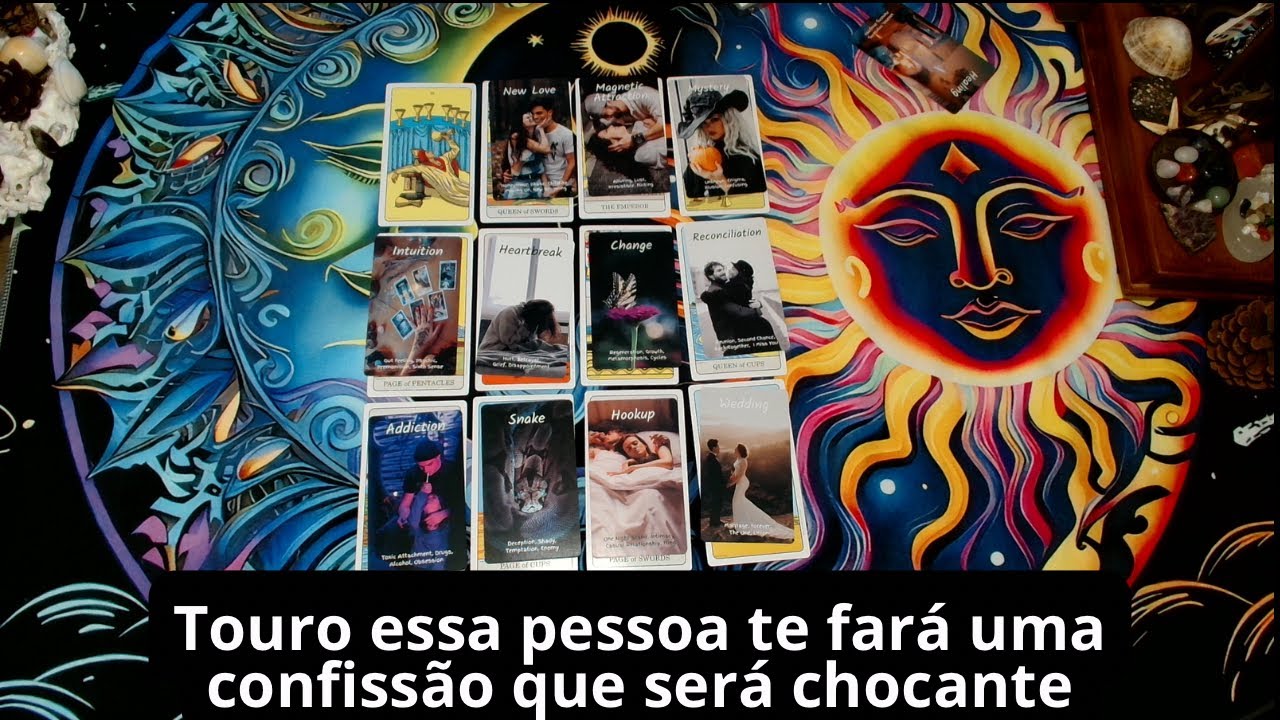 Touro essa pessoa te fará uma confissão que será chocante #tourotarot 