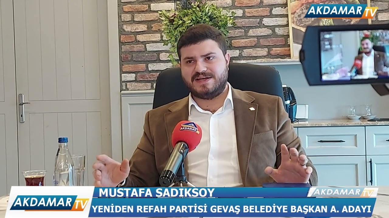 Gevaş Belediye Başkan A. Adayı Mustafa Sadıksoy, Basınla bir araya geldi
