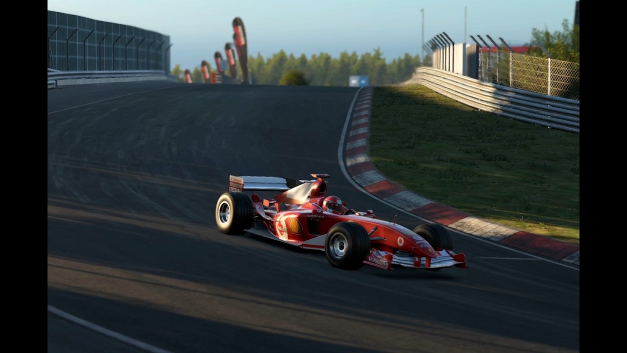 Cracked Ferrari F2004 Nordschleife lap - Assetto Corsa Evo