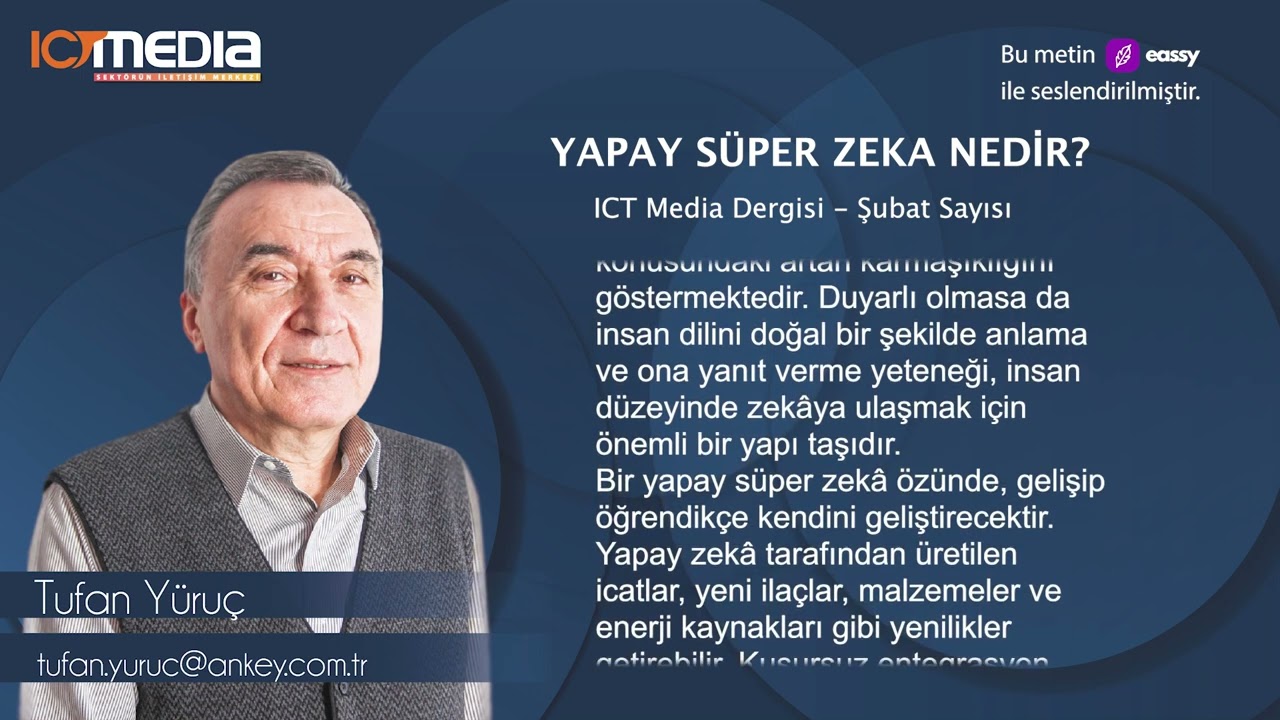 Tufan Yüruç - ICT Media Dergisi Şubat 2026 Yazısı