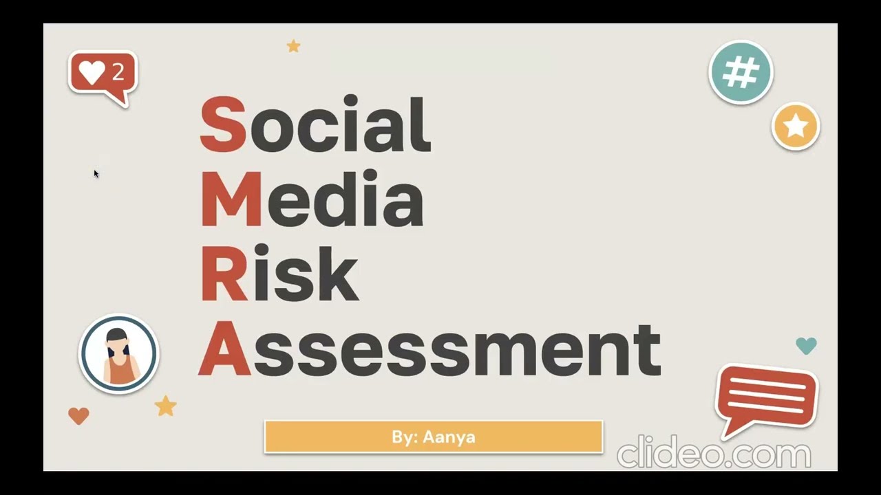 SMRA - Social Media Risk Assessment