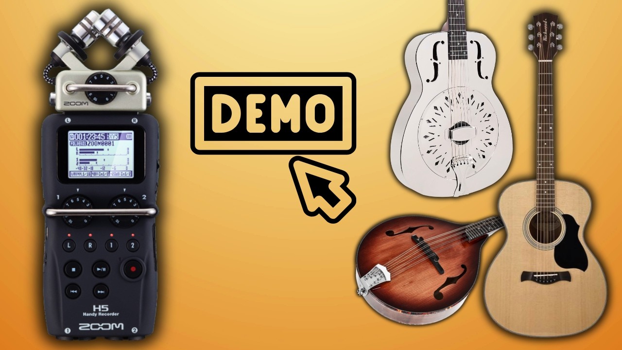 Zoom H5 | Sound Test | Acoustic Instruments