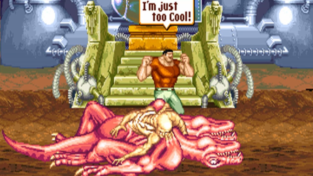 Cadillacs & Dinosaurs All Bosses (No Death - Hardest & Ending) Arcade