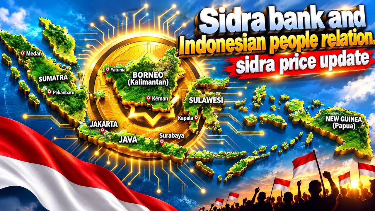 Sidra bank new update।  Indonesia and sidra coin relationship । Sidra chain new update। sidra price।