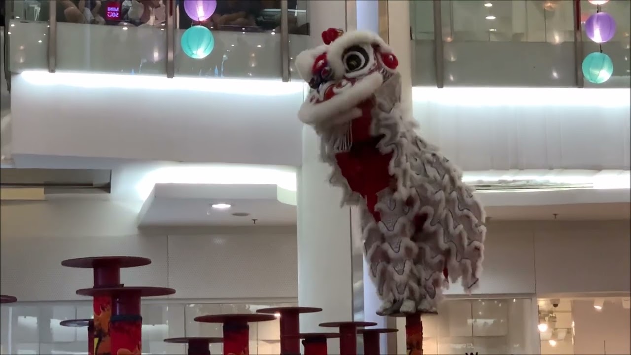 🦁 2️⃣0️⃣2️⃣4️⃣Barongsai Lion Dance Emporium Pluit Mall Jakarta Indonesia