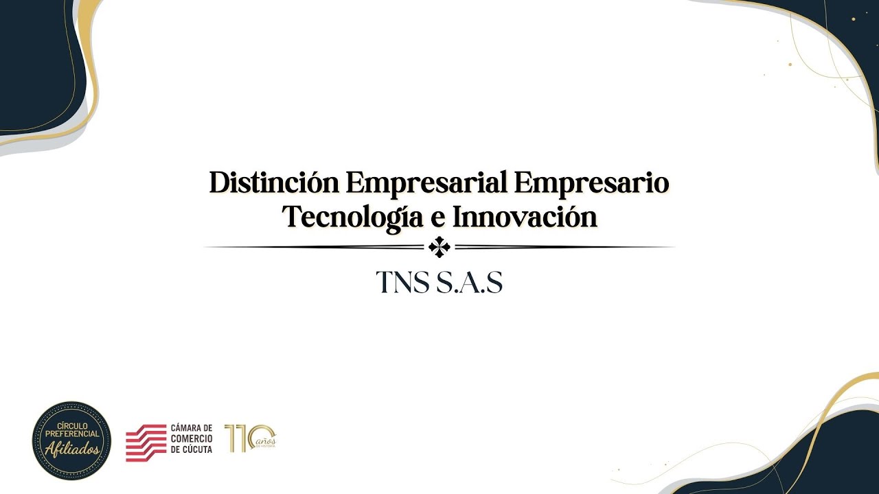 AFFILIATES Business Distinction Technology and Innovation Sector - TNS SOFTWARE