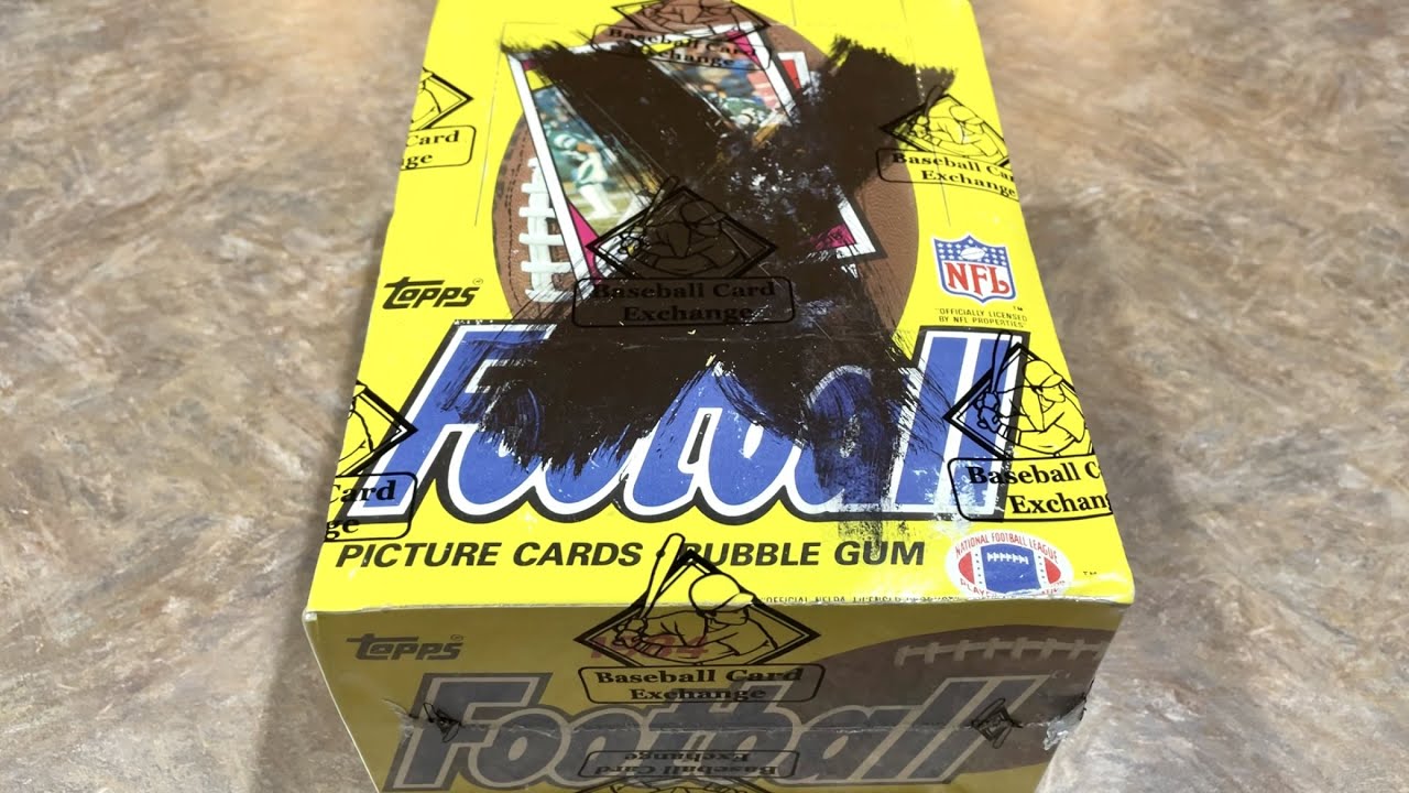 1984 TOPPS FOOTBALL CARDS!  BBCE BOX OPENING!  DAN MARINO + JOHN ELWAY ROOKIE HUNT!