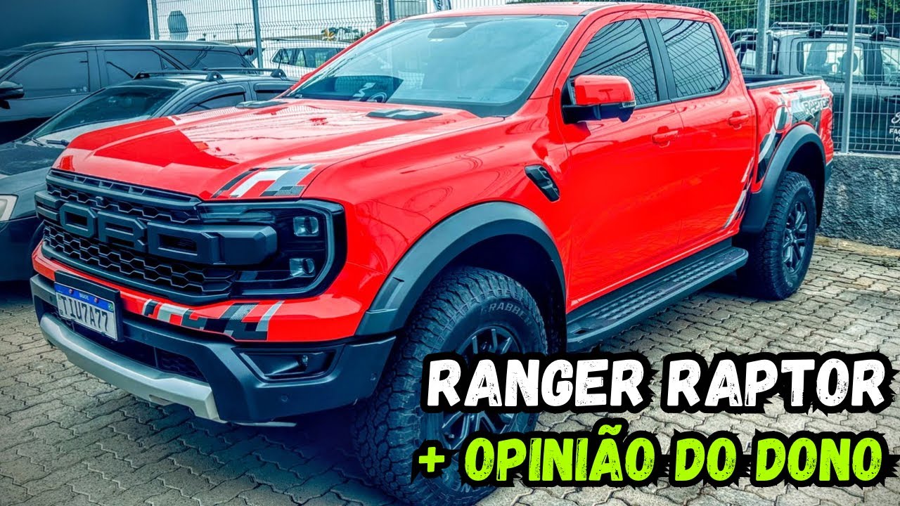 Ranger Raptor em Detalhes + Opinião do Dono! Vale o Preço? Veja a Verdade! (Ford Ranger Raptor)