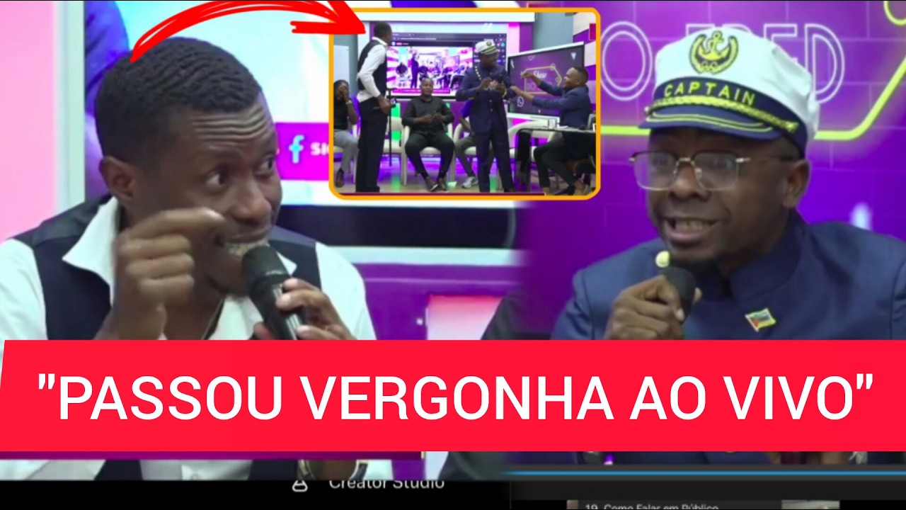 MAGAIA JR e PROFETA JACK se detonam ao Vivo mo SHOW DO FRED