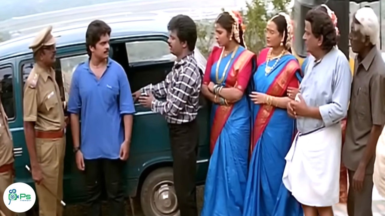 அட பாவிங்களா ஒரு காதலால என்னலா நடக்குது || TAMIL RARE SCENE || PANDIRAJAN || MANIVANNAN || HD.