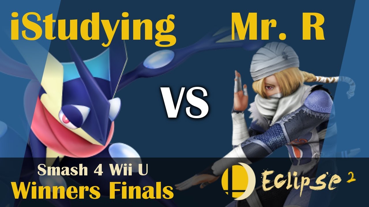 Eclipse 2 - iStudying (Greninja) Vs. Mr. R (Sheik) - Winners Finals - Super Smash Bros. 4 Wii U
