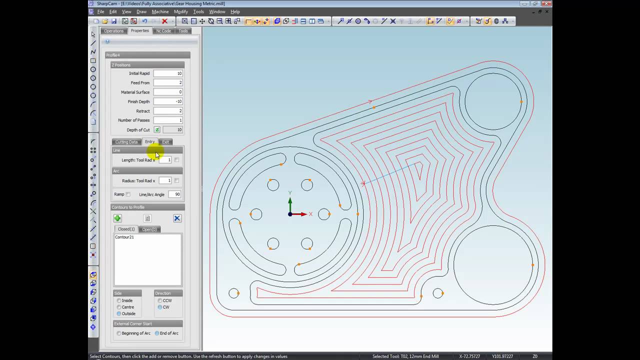 CAD/CAM Software. SharpCam - Fully Associative