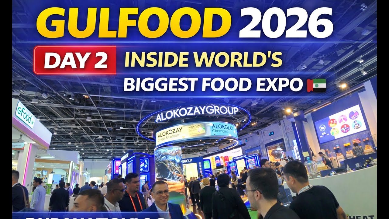 Gulfood 2026 Day 2 | Inside World’s Biggest Food Expo | Dubai WTC Vlog