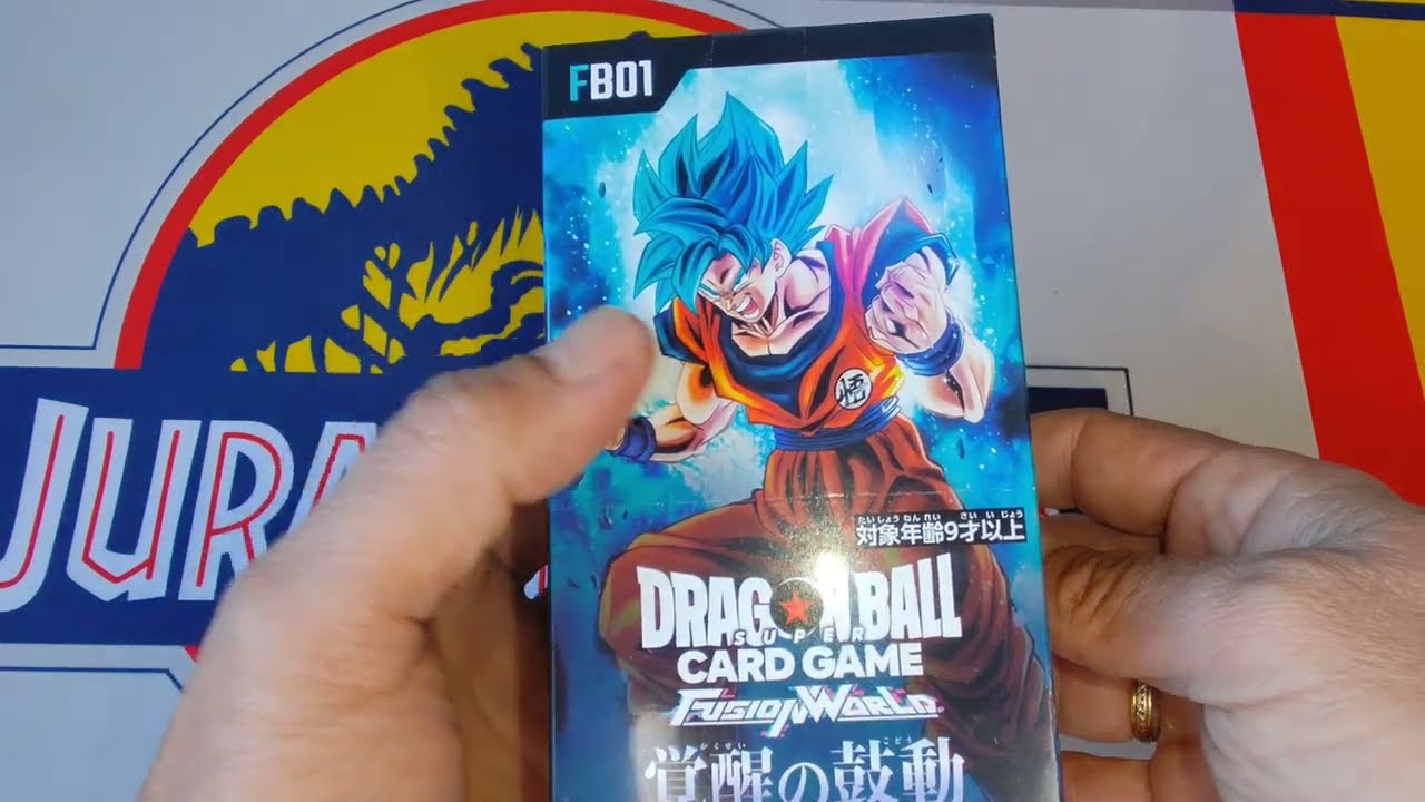 Unboxing Japanese Booster Box DB Super Fusion World FB-01