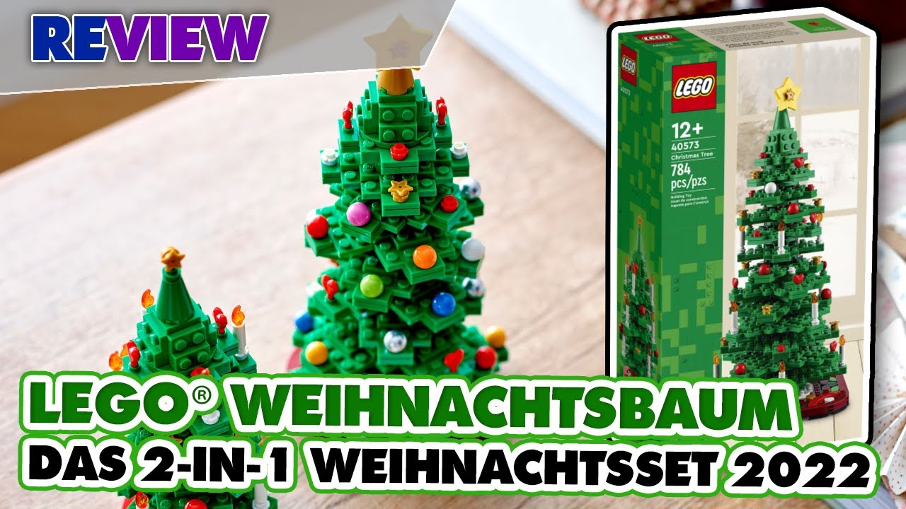 Jeder braucht einen Weihnachtsbaum! Und einen der nicht nadelt gibt's von LEGO®! 40573 Review