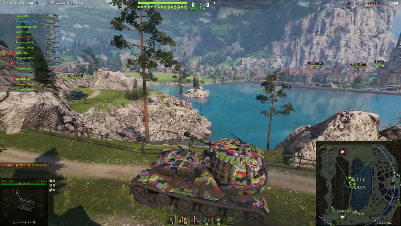WOT 1453 vs 7URUL | Global Map Clan Wars Campaign | Lakeville