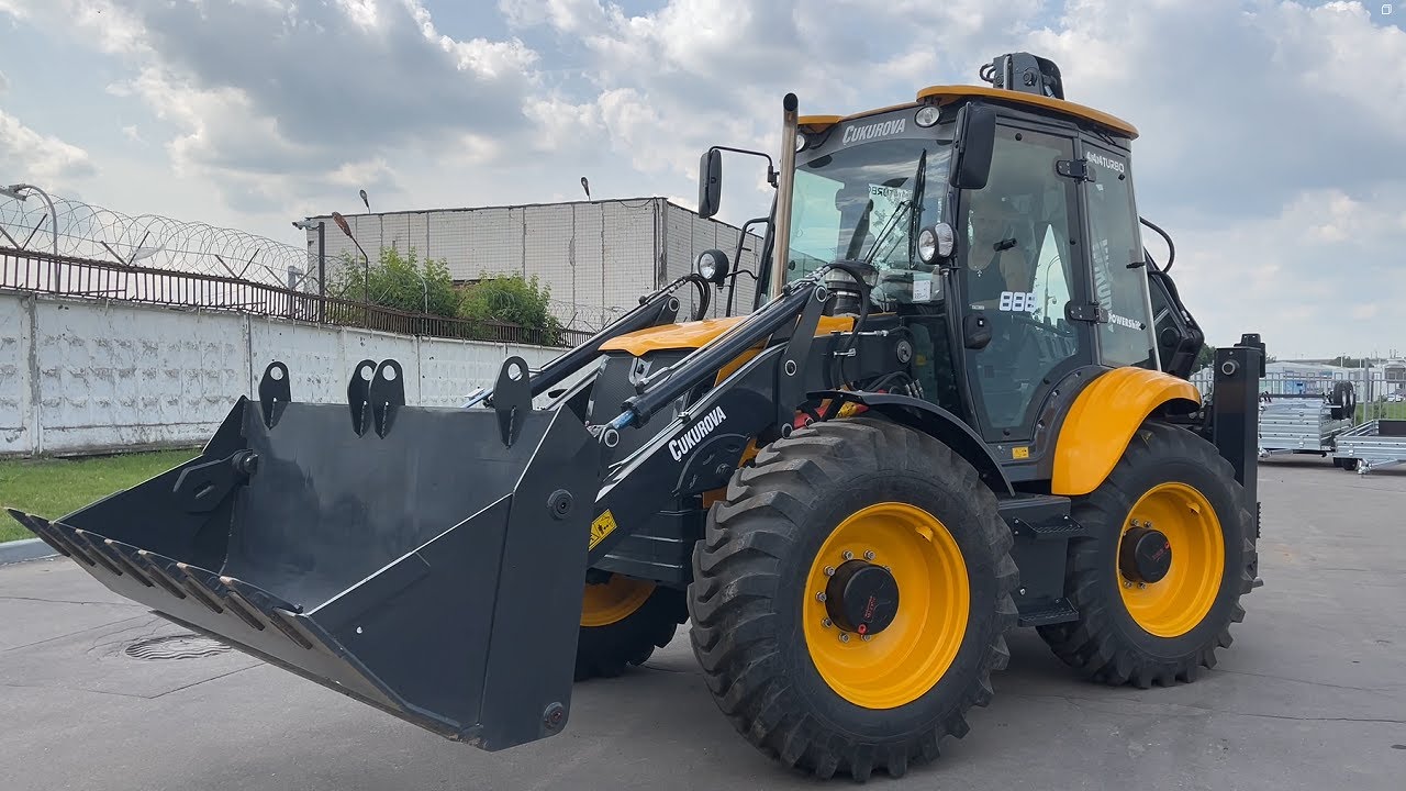 На замену JCB: турецкие экскаваторы-погрузчики Cukurova. Обзор линейки.
