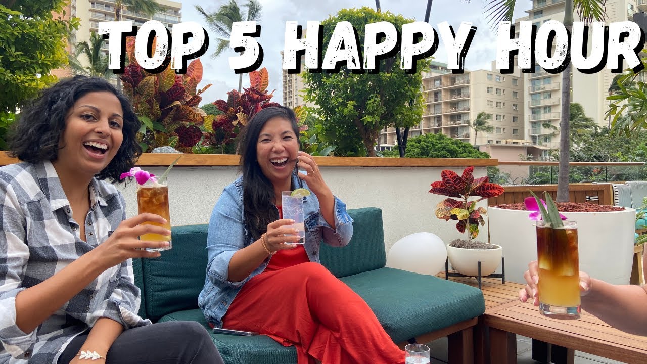 Top 5 Best Happy Hour Places in Waikiki