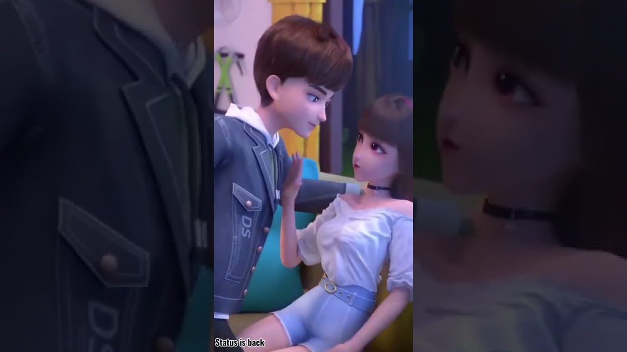 Animated Cartoon Love Romantic 🥰WhatsApp[/ Status[Chinese cartoon WhatsApp status]  #shorts