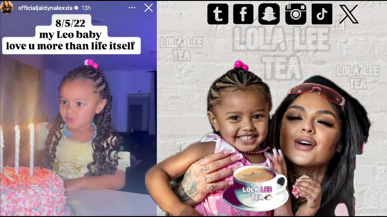 Blueface and JaidynAlexis daughter Journery turns 3 today! 🎂❤️ 08.05.2025