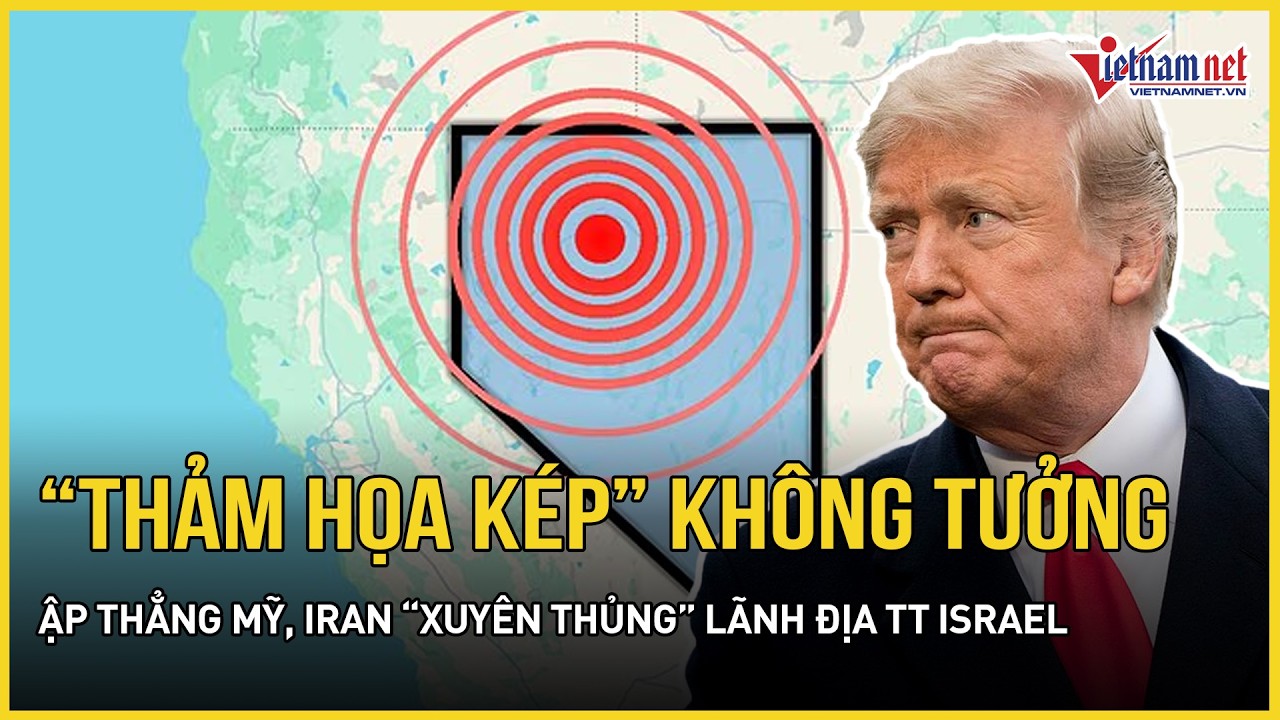 Mỹ - Iran chiến căng: “Cú sốc kép” không tưởng ập thẳng Mỹ, Iran “xuyên thủng” lãnh địa TT Israel