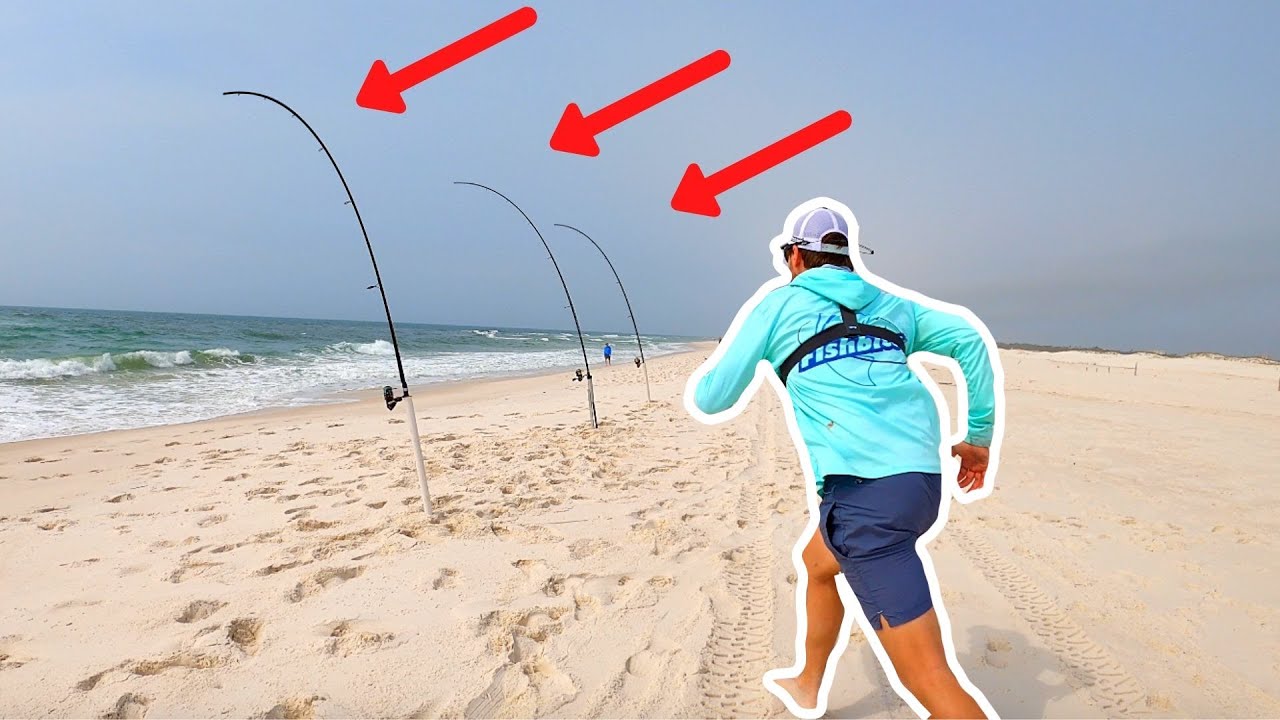 2 Hours of Pompano Fishing on the Beach!